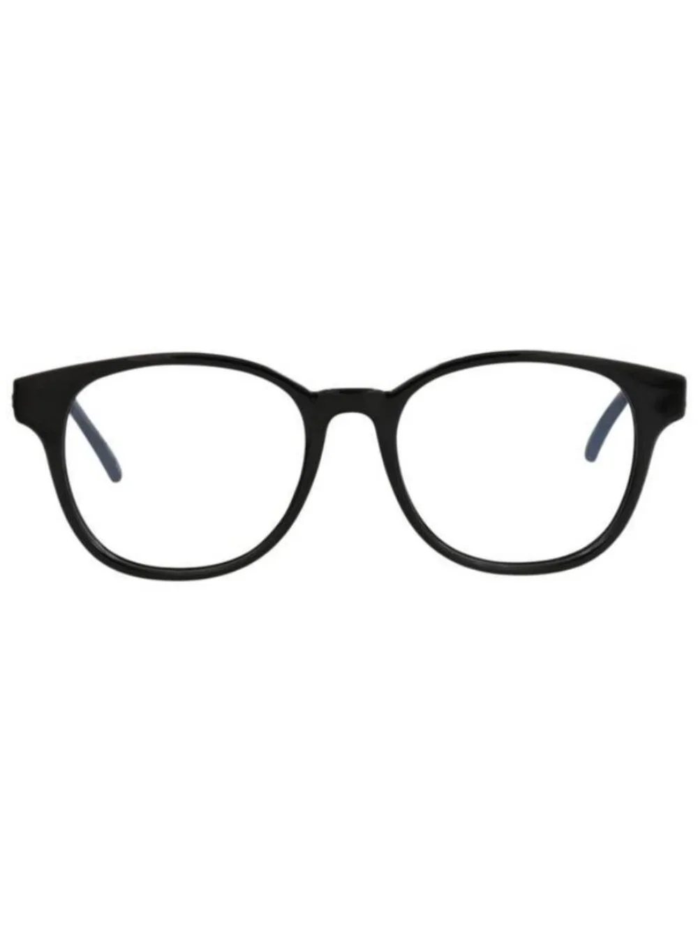 New Saint Laurent Unisex Round/Oval Black Black Transparent Fashion Designer Eye